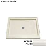 48 X 36 Cast Iron Shower Receptor Purist Biscuit