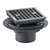 TI Square Shower Drain