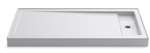 60 X 32 Right Hand Cast Iron Shower Base Bellwether White