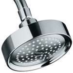 1 Function Showerhead Taboret Polished Chrome