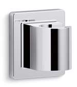 Fixed Wall Mount Bracket Polished Chrome Awaken
