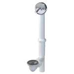 1-1/2 Deluxe Chrome Plated PVC Trip Lever Waste & Overflow