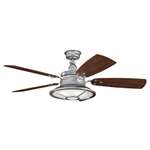 Galvanized Steel 52 5 Blade PATIO FAN *HARWAL