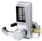 Cylinder Push BTTN Lever Nko Left Hand US26D