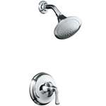 1 Handle Lever Pressure Balance Shower Trim Forte Polished Chrome