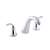 2 Handle Deck Mount Bath Faucet Trim Forte Polished Chrome