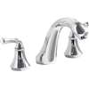 2 Handle Deck Mount Bath Faucet Trim Forte Polished Chrome