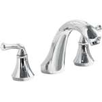 2 Handle Deck Mount Bath Faucet Trim Forte Polished Chrome