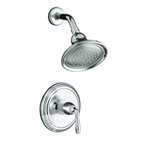 1 Handle Lever Pressure Balance Shower Trim Devonshire Polished Chrome