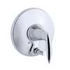 1 Handle Valve Trim Push Button Diverter *alteo Polished Chrome