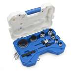 10 PC Plumber Hole Saw Kit 600P