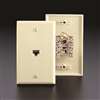 625F2 Flush PHONE Jack Ivory