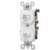 1P DUP Switch 15A 120/277V White