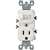 1 Pole Switch & Grounded Receptacle White