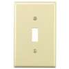 1 Gang Mid Size Switch Plate White