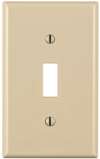 1 Gang Toggle Switch Wall Plate LT ALMO