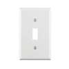 1 Gang Switch Plate White
