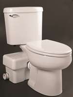 EB Compression Macerating Closet System White