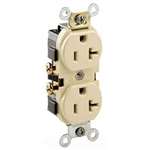 Sdwrd Narrow Body DUP Receptacle Ivory