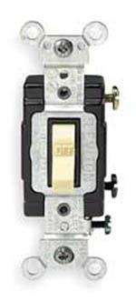 Sdwrd 20A 1P Toggle AC Quiet Switch Ivory