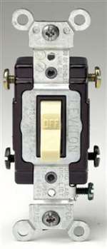 Sdwrd 20A 2P Toggle Switch Ivory