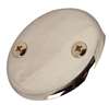 Chrome Waste & Overflow Face Plate Pack