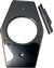 1 Handle Stainless Steel REP Plate With Mounting Hardware