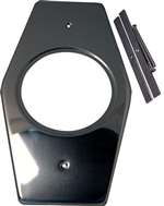 1 Handle Stainless Steel REP Plate With Mounting Hardware