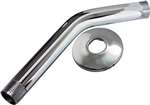 8 Shower Arm With Flange Chrome