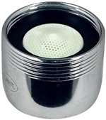 Lead Law Compliant .5 GPM Dual Thread Aerator Chrome