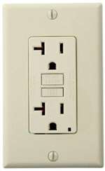 20A DUP GFCI Receptacle LT ALMO
