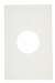 1 Gang Single 1.406 Hole Receptacle Wall Plate