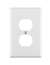 1 Gang Duplex Receptacle Wall Plate Midway