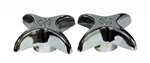 Vise Grip Cross Handle Polished Chrome 2 Pack