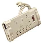 Surge Strip Light 9 Outlet BEIG