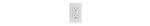 15A DUP GFCI Receptacle White