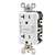 20A GFCI Tamper RES Guide Light White