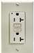 20A DUP GFI TP Receptacle LT ALM