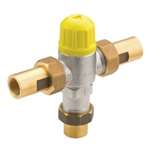 Not For Potable Use Thermostatic Mixing Valve Chrome