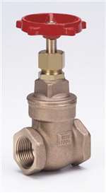 Not For Potable Use 2-1/2 Bronze 125# Threaded Non-Rising Stem Thread Bonnet Gate