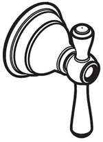 Handle Hub T3111 T3112 T3113 Chrome
