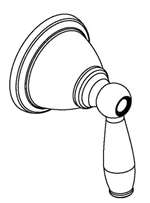 Shower Handle Kit Chrome
