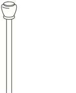 Lift Rod Waste Assembly Monticello Polished Chrome