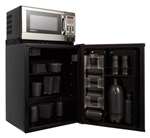2.4 CF Refrigerator With Microwave Combination Stainless Steel