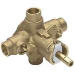 1 Handle Posi-Temp Tub and Shower Valve Only Copper X Copper