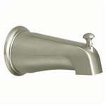 Dvrtr Tub Spout Center Set Brushed Nickel