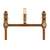 2 Handle Three Hole Fixed Roman Tub Center Set