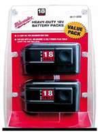 2 Pack 18V 2.4 AMP Hour Battery