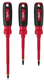 3 PC 1000V INSL Screwdriver Set