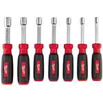 7 PC Hollow SAE Nut Drive Set